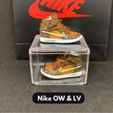 Mini sneakers Nike OW LV en édition limitée - idéal pour collectionneurs de Air Jordan