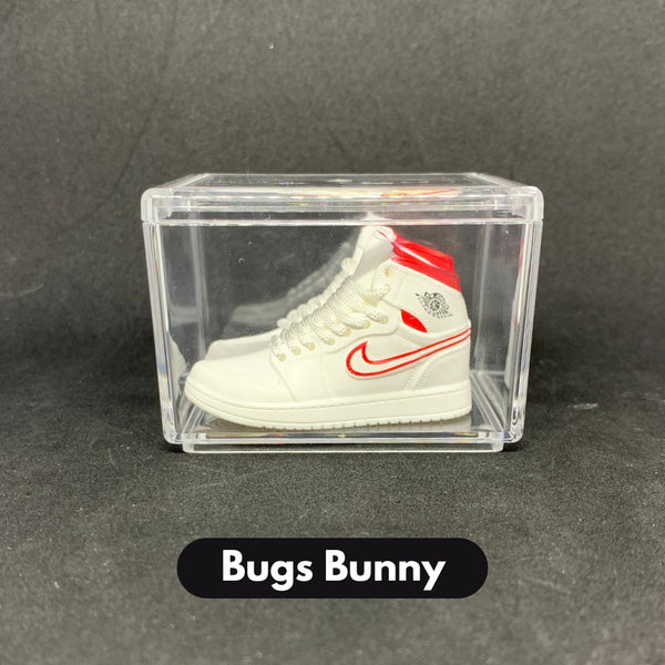 AJ Mini Sneakers 3D, Nike Miniatures/Bugs Bunny Kit, ideales Geschenk, bestes Spielzeug