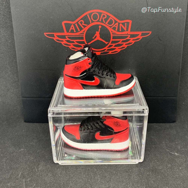 Réplique détaillée des Air Jordan Nike Slam Dunk en miniature - cadeau idéal pour les fans de basket