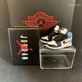 Mini Air Jordan Nike Obsidian - pièce unique pour collectionneurs de sneakers