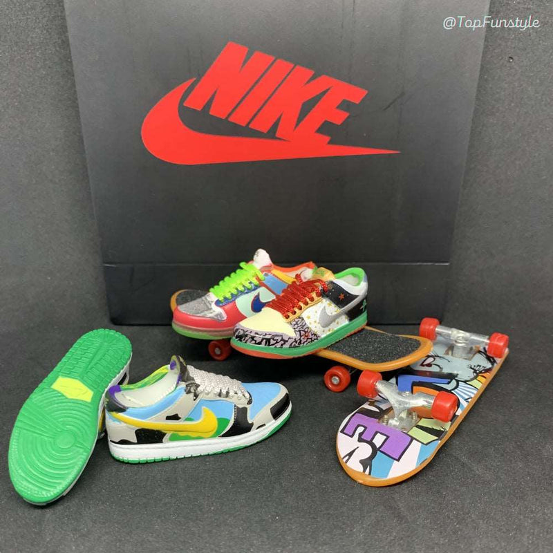 Mini Sneakers Nike Dunk Low artisanal en 3D - cadeau parfait pour les amateurs de sneakers