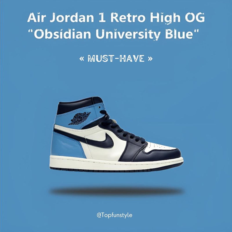 Mini sneakers Nike Air Jordan Obsidian - accessoire de bureau stylé pour fans de basket