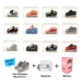 Coffret Nike Dunk avec miniatures  Nike Air force one - fusion parfaite de style et de collection