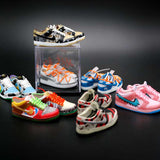 Mini Sneakers Nike Dunk Low Verte 7 Up/Mocha <br> 3d Kit miniatures