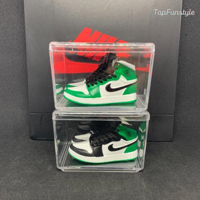 Réplique miniature Nike Air Jordan Celtics - cadeau idéal pour les amateurs de streetwear