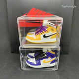 Petite réplique Air Jordan 1 Lakers - un hommage minutieux au design iconique de Nike