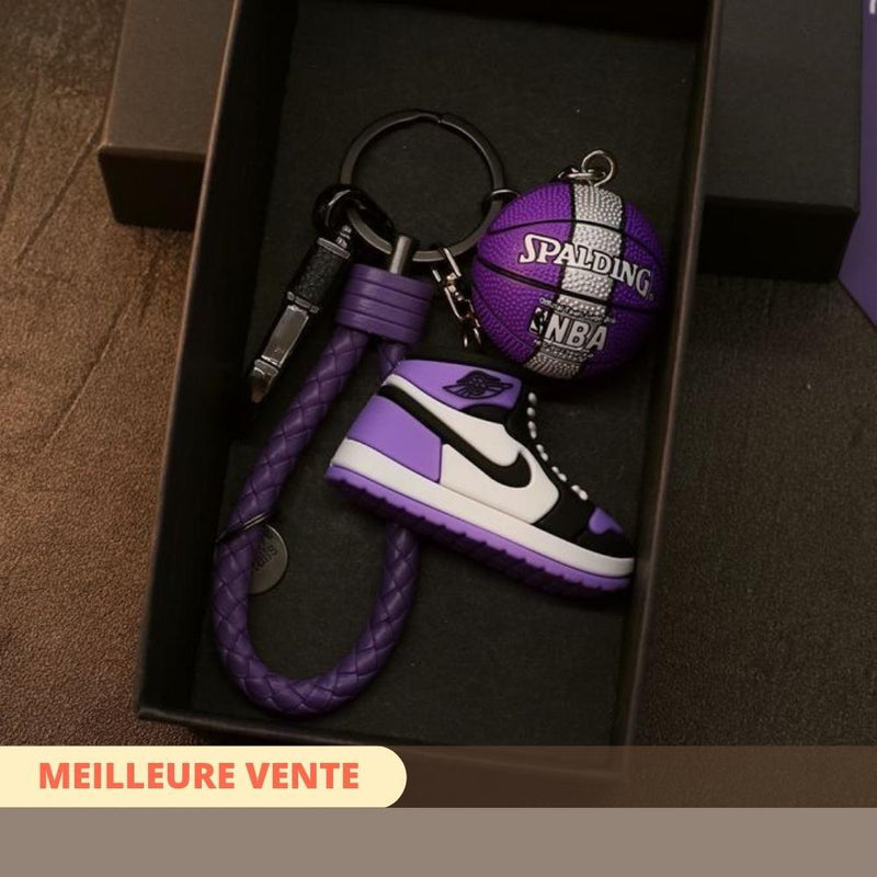 AJ sneakers Porte-clés créatif basket-ball porte-clés de voiture /Cadeau parfait - TopFunstyle